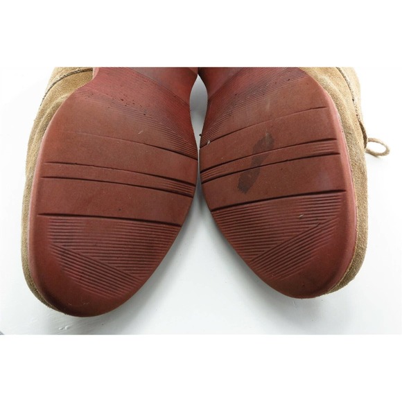 Lands\' End‎ Shoes Sz 8.5 M Almond Toe Brown Derby Oxfords Leather Men main image 6